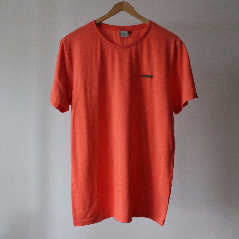 2/20$ Ragwear Vegan Pink/Coral T-shirt Size Large